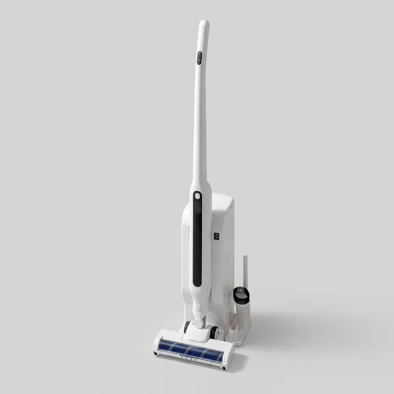 클래파 BLDC 무선청소기 스테이션 자동먼지비움, CVC-S230, 화이트, 1개