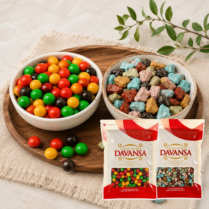 다반사 땅콩초코볼, 500g, 1개 + 스톤초코볼, 500g, 1개