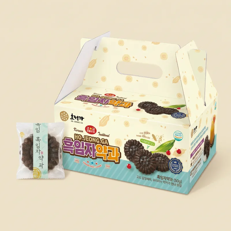 호정가 흑임자약과, 1kg, 1세트