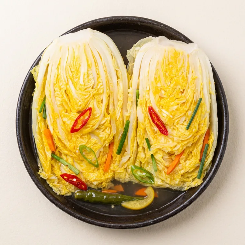 새벽팜 백김치, 3kg, 1개