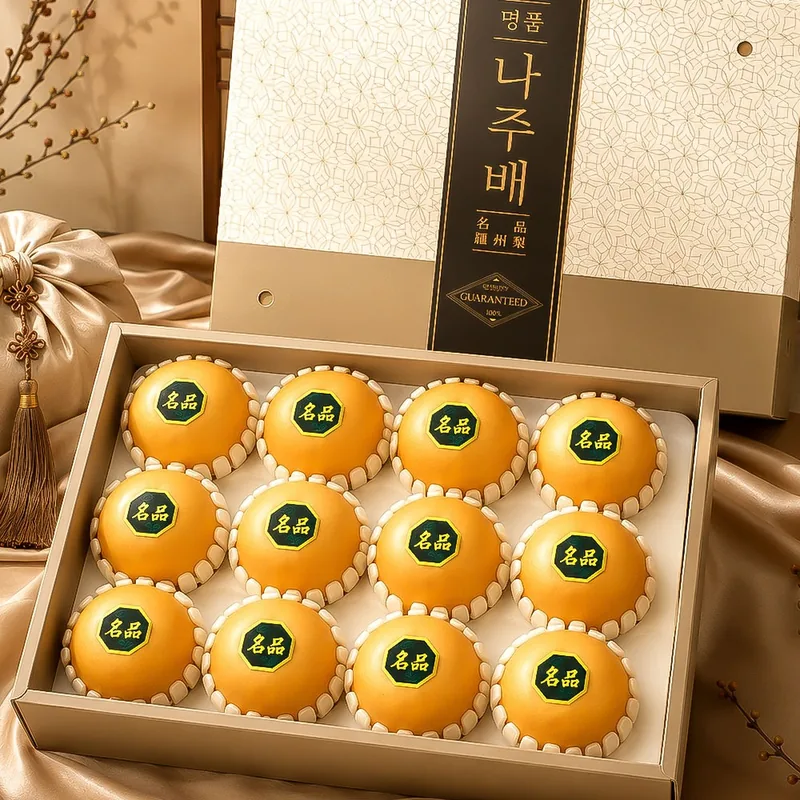 꿀팜즈 나주배 세트, 5kg, 8-10과, 1박스