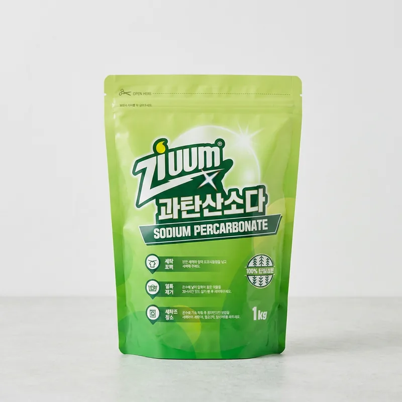 슈가버블 지움 단일성분 과탄산소다, 1kg, 4개