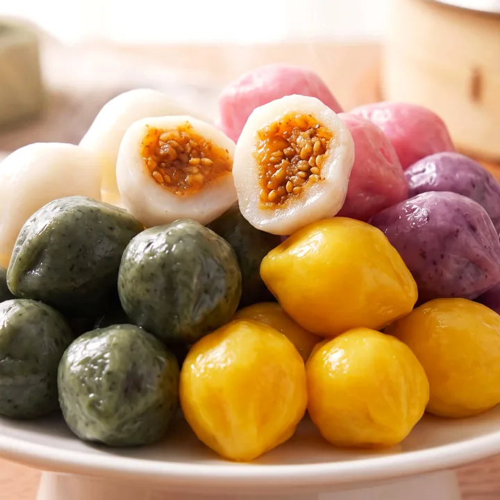 굳지않는 오색 모듬송편, 1kg, 1개