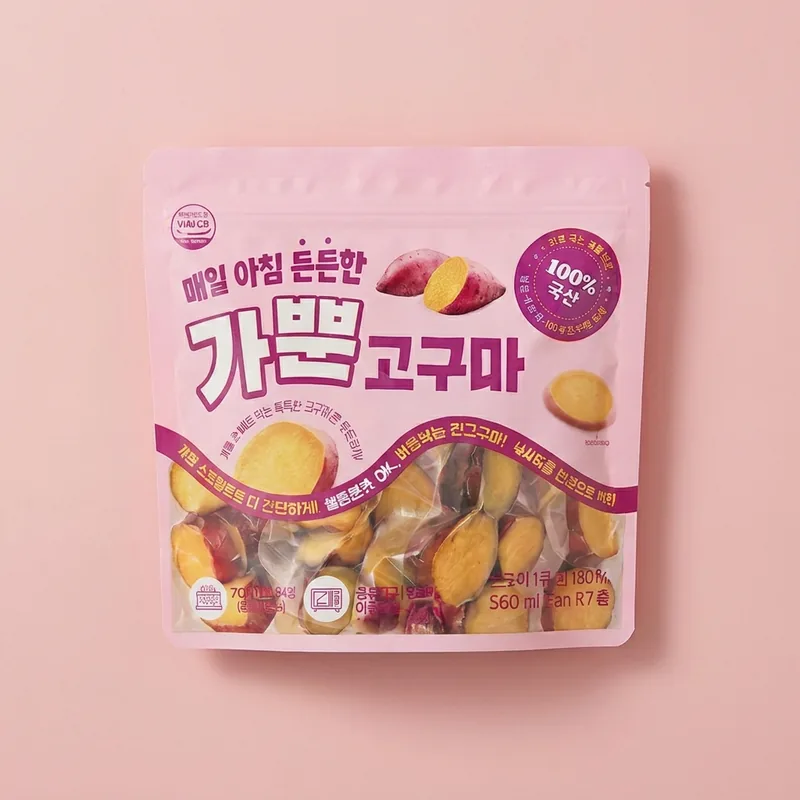한울 매일 아침 든든한 가뿐 고구마, 560g, 1봉