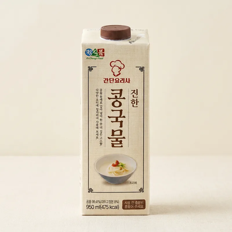 정식품 간단요리사 진한 콩국물, 950ml, 4팩