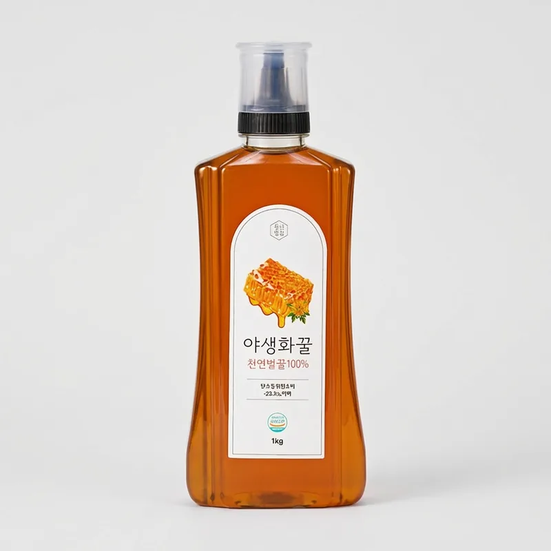 청년벌집 야생화꿀, 1kg, 1개