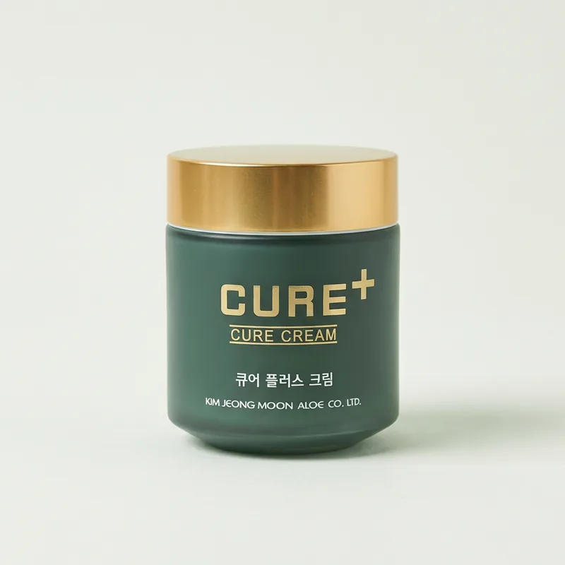 김정문알로에 큐어 플러스 크림, 80g, 1개