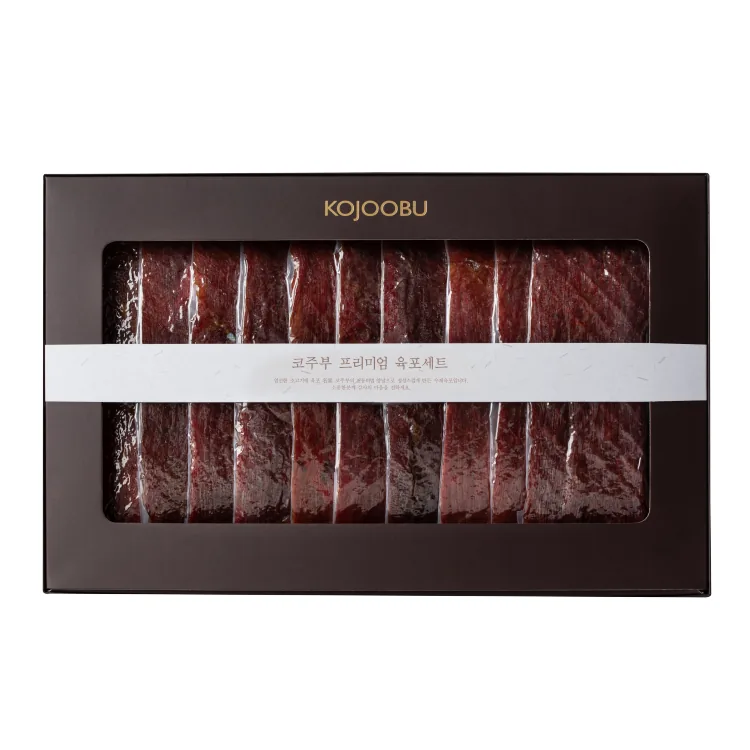 코주부 프리미엄 육포 세트, 60g, 10개, 1개