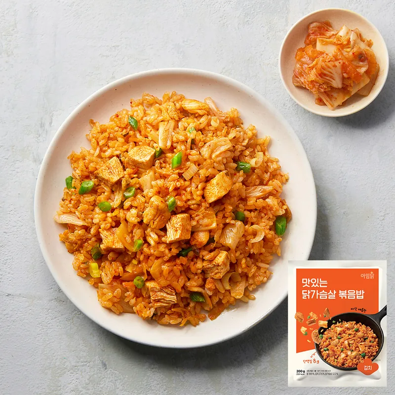 아임닭 맛있는 닭가슴살 김치 볶음밥, 200g, 20개