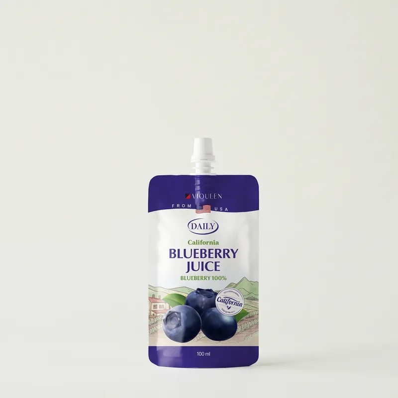 바이퀸 데일리 블루베리주스 100퍼센트, 100ml, 30포, 1박스