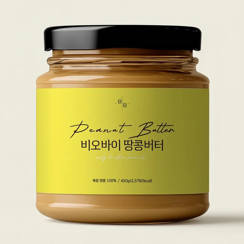 비오바이 무가당 하이올레익 땅콩버터, 450g, 1개