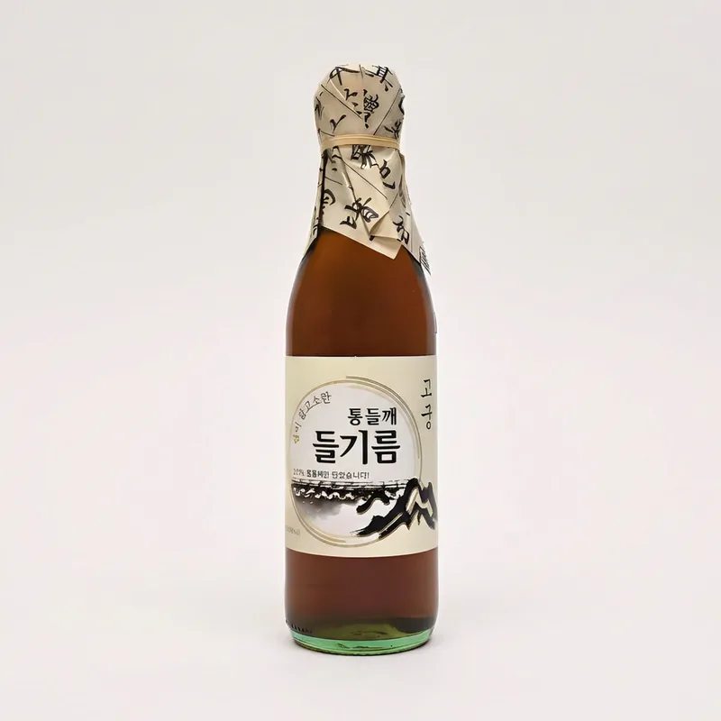 고궁 통들깨 들기름 100퍼센트, 350ml, 4개