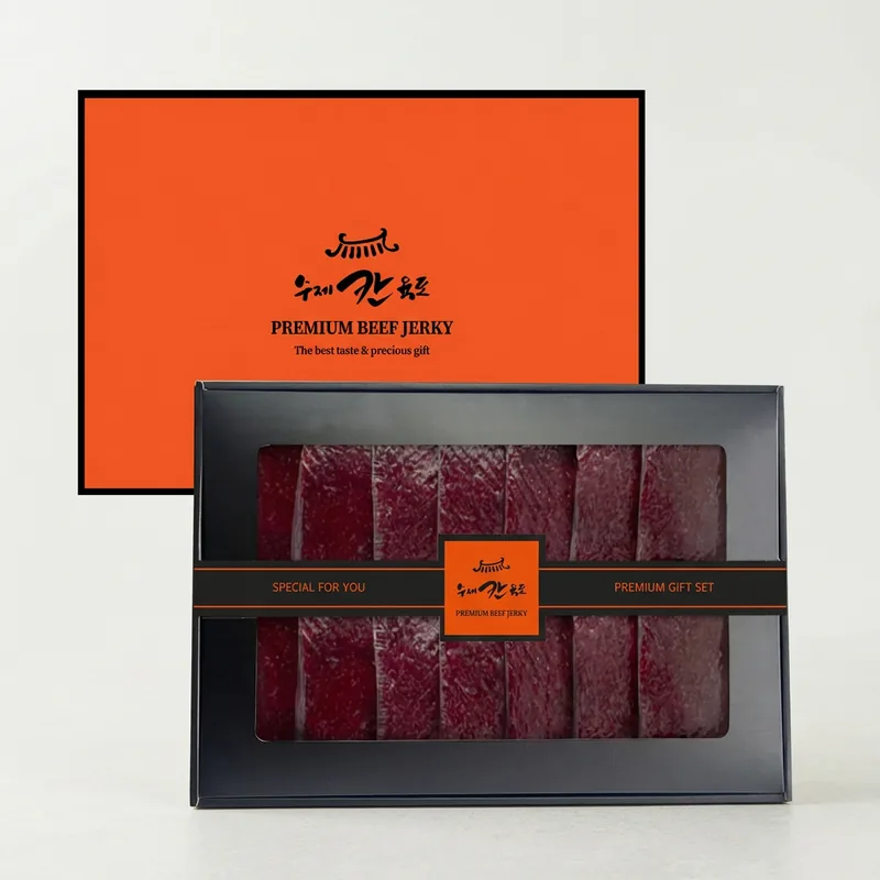 칸육포 수제 촉촉통통 선물세트, 국내산, 420g, 1세트