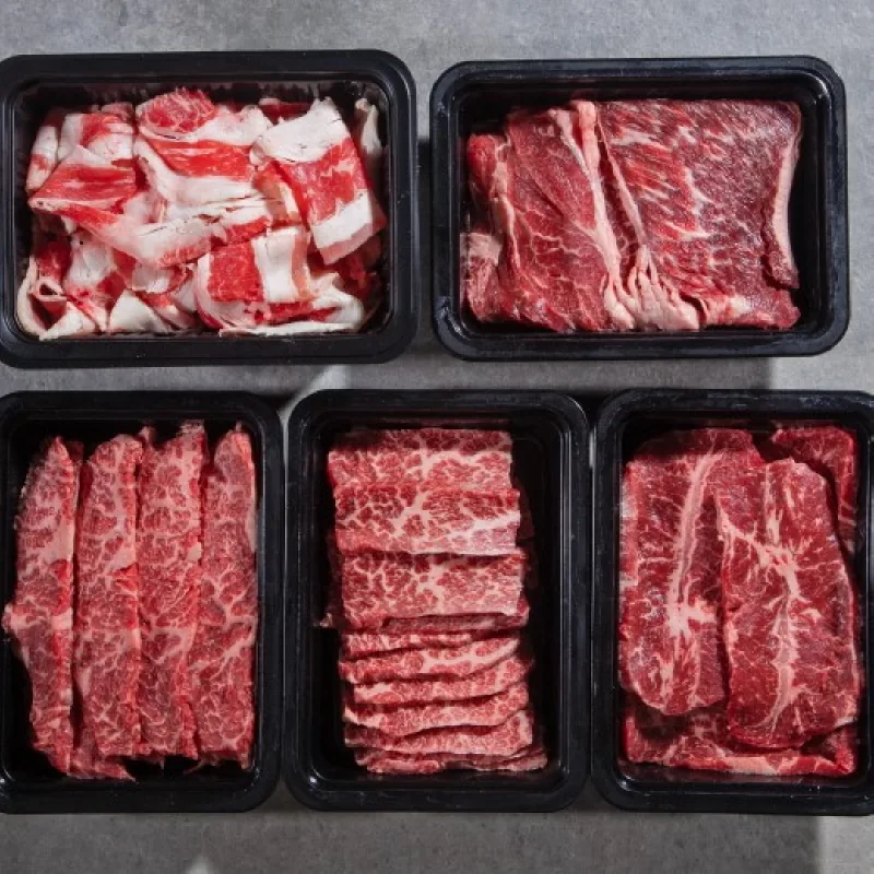 배터지는 소고기 한판 세트, 1.2kg, 1개