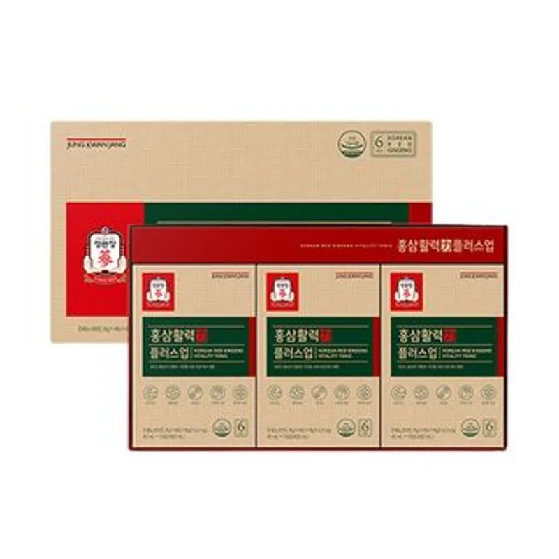 정관장 홍삼활력플러스업, 40ml, 30포, 10박스