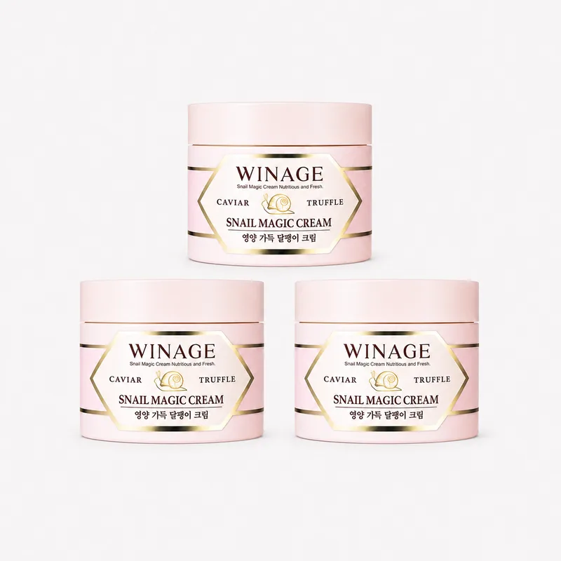 위네이지 스네일 매직 크림, 100ml, 3개
