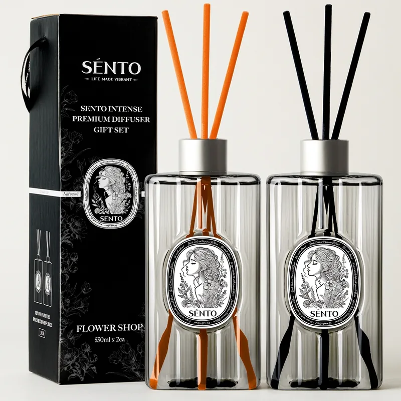 센토 인텐스 프리미엄 디퓨저, 플라워샵, 550ml, 2개