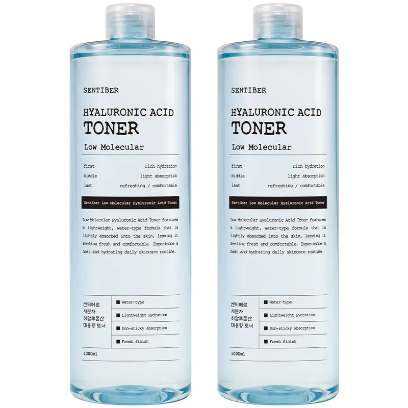센티베르 저분자 히알루론산 토너, 1000ml, 2개