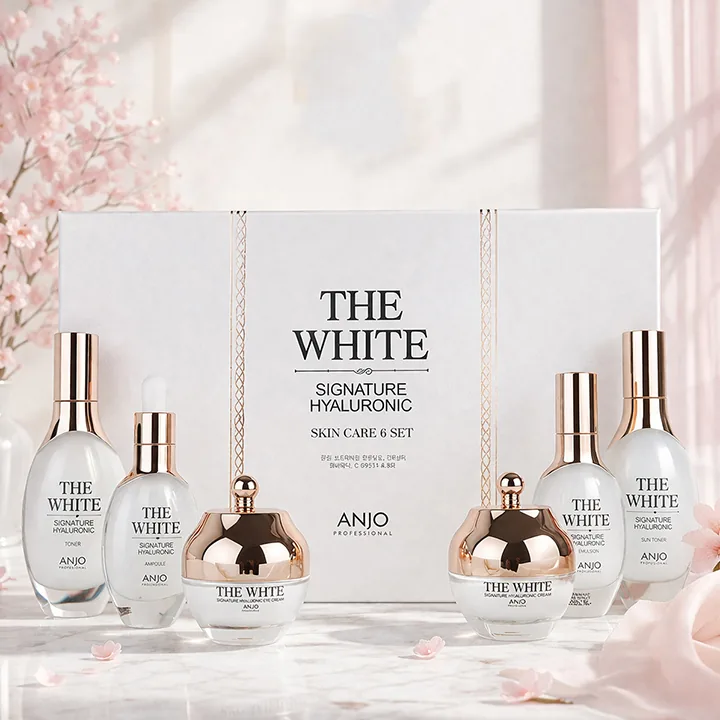 앙쥬 더 화이트 시그니처 8종세트, 쇼핑백 증정, 500ml, 1세트