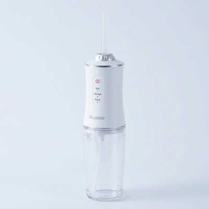 란센 휴대용 구강 세정기, HL18650, 화이트, 1개