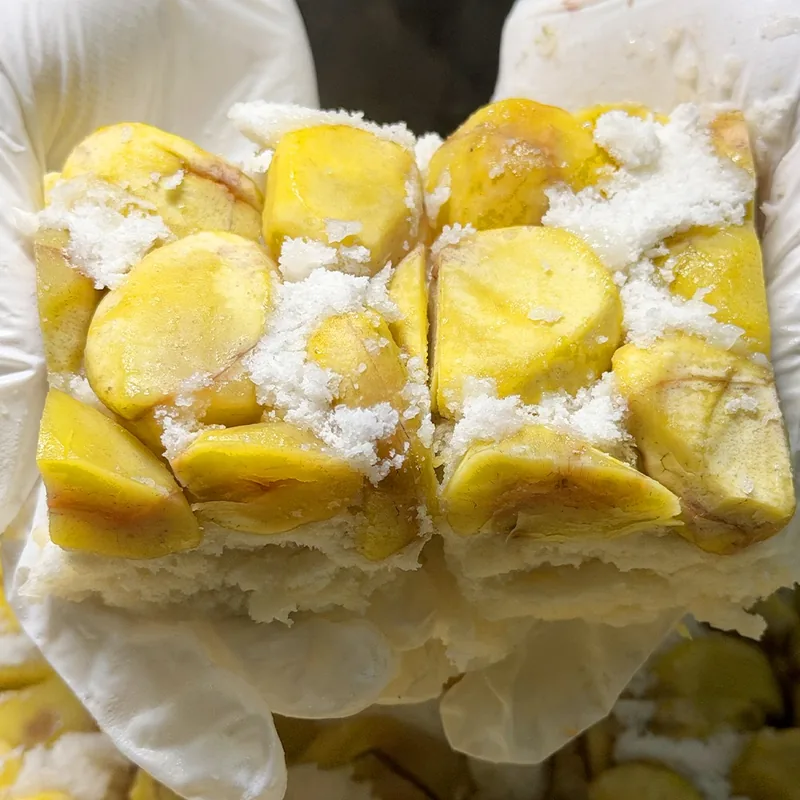 통밤설기, 100g, 8개