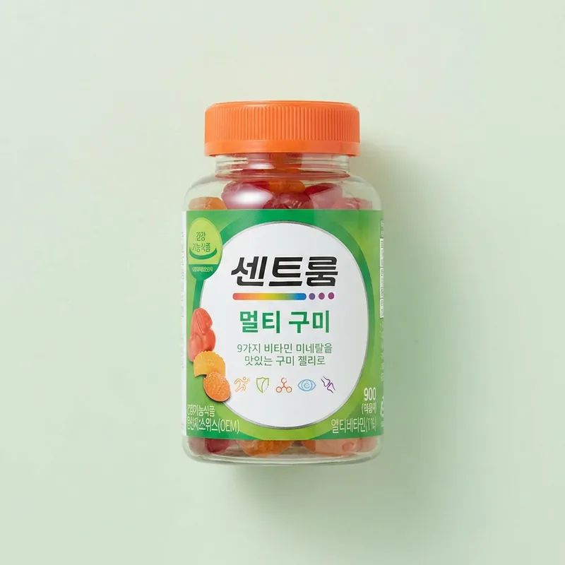 센트룸 멀티구미, 80정, 1개