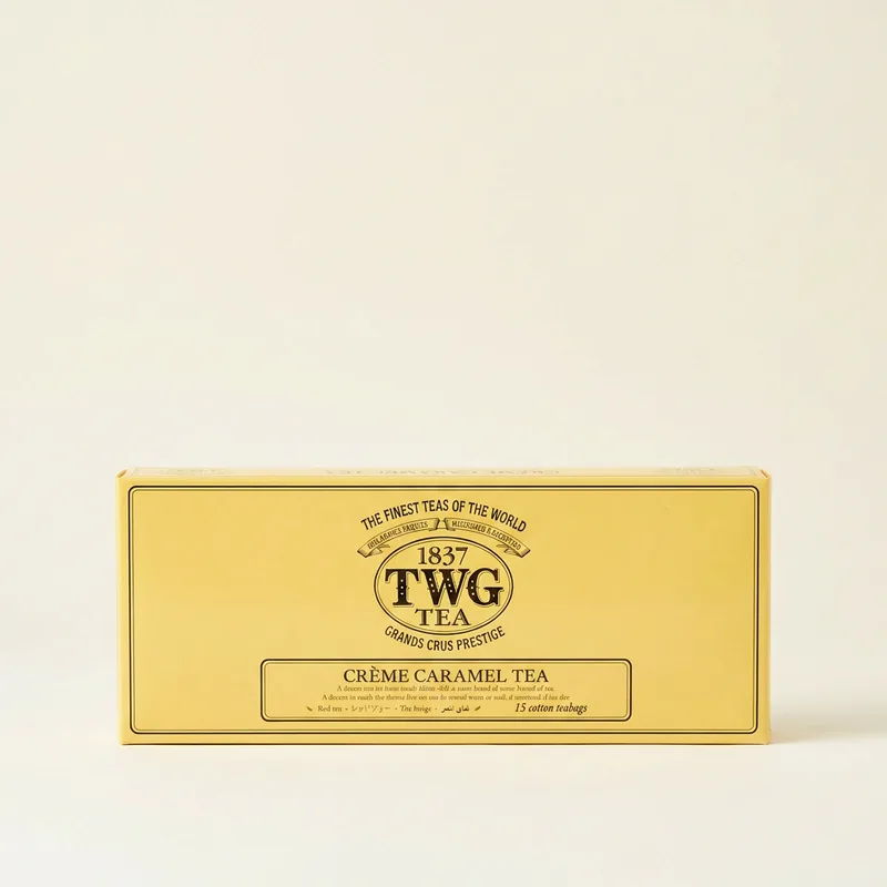 TWG Tea 크림 카라멜 티, 2.5g, 15개입, 1박스
