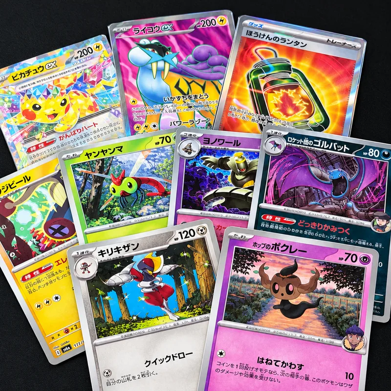 포켓몬 TCG 노말or레어 카드, 색상랜덤, 1장