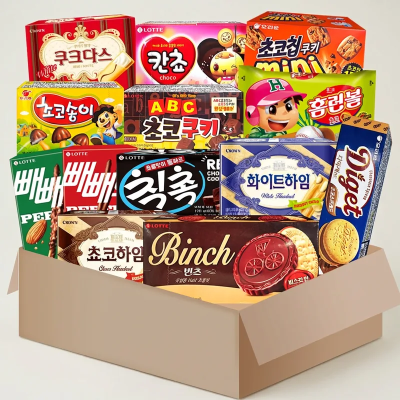 인기과자 13개 세트, 1박스