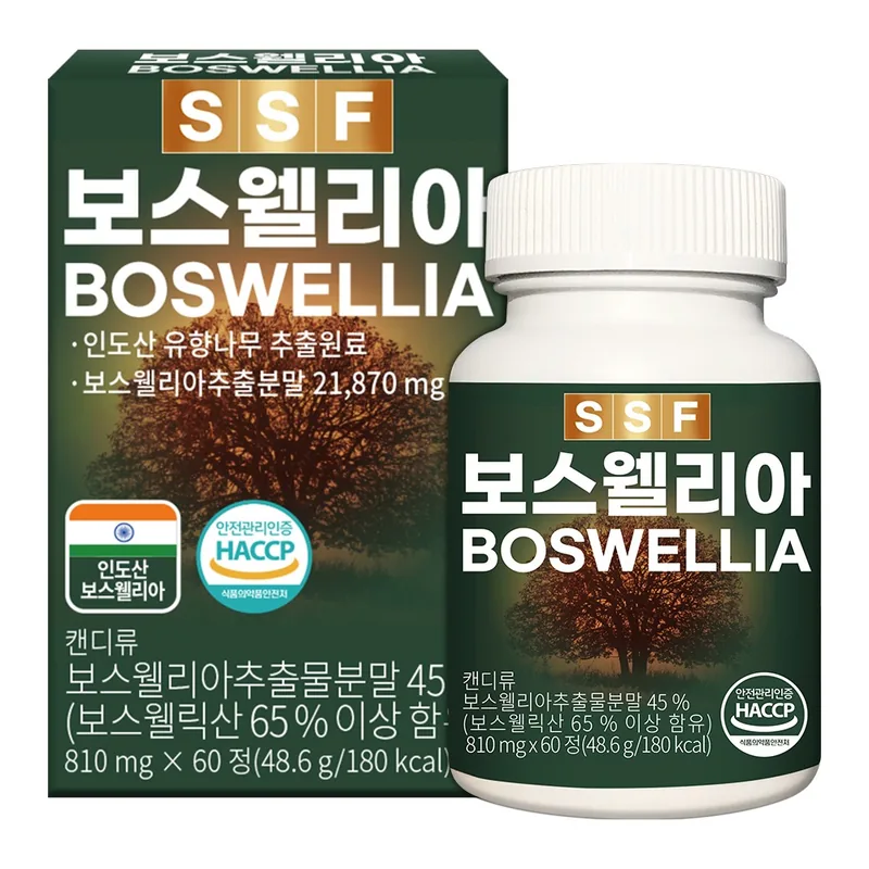 순수식품 보스웰리아, 60정, 1박스
