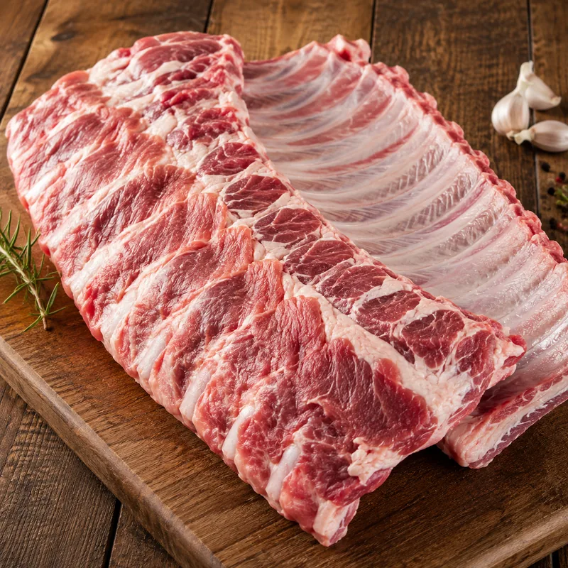 한돈 등갈비, 국내산, 1kg, 1팩