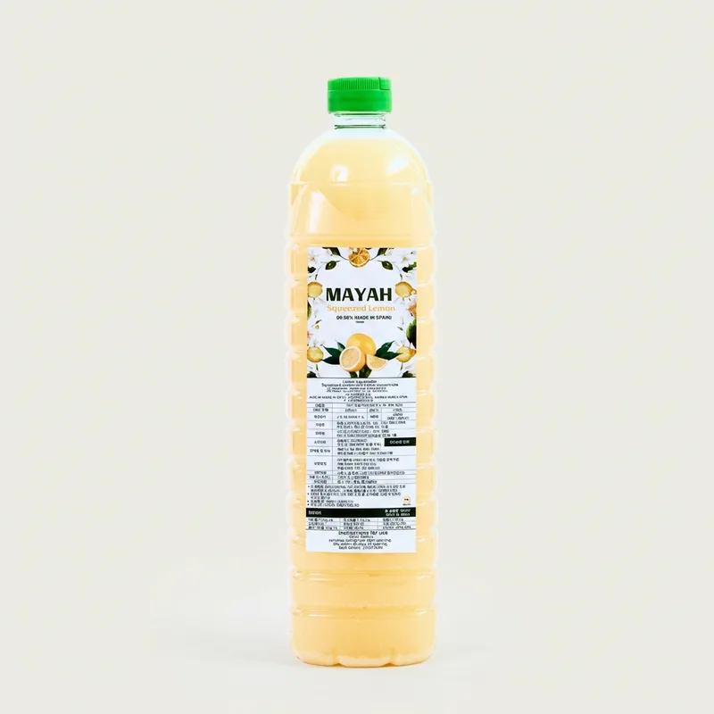 마야 착즙레몬, 1L, 4병