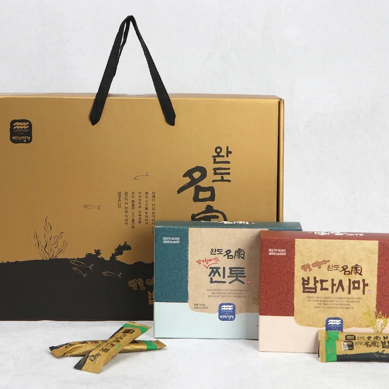 바다명가 완도명가 밥지을때 넣는 찐톳 밥다시마 선물세트, 8g, 20팩, 1개